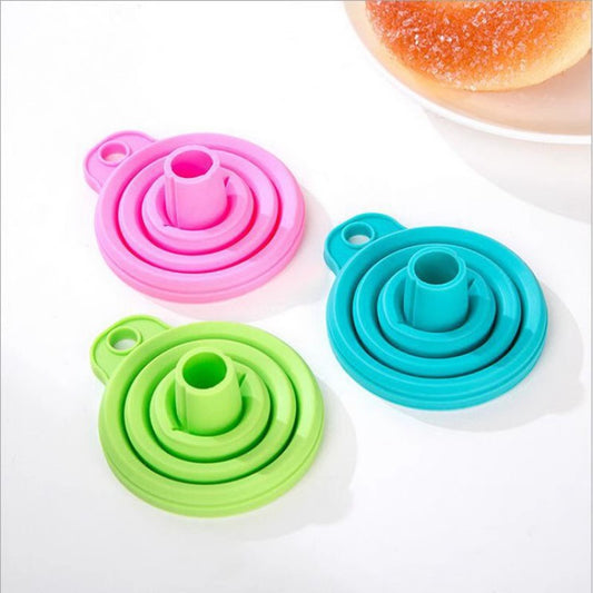 Collapsible Silicone Funnel