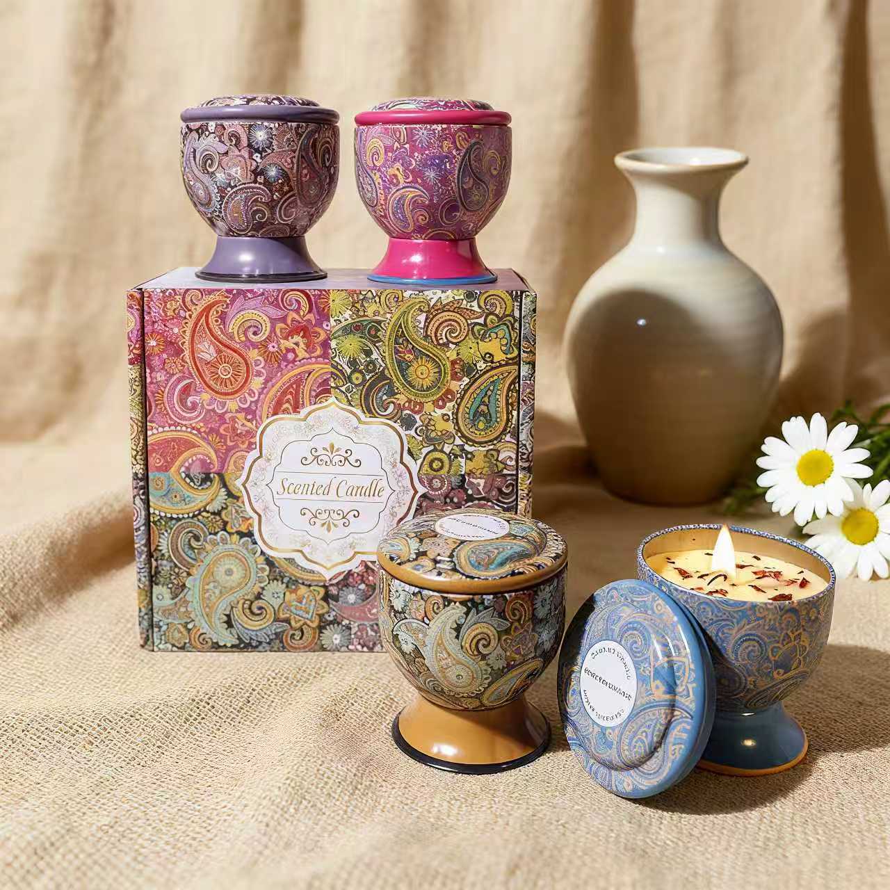 Decorative Scented Candle Set