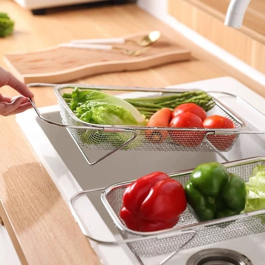 Stainless Steel Sink Colander Basket