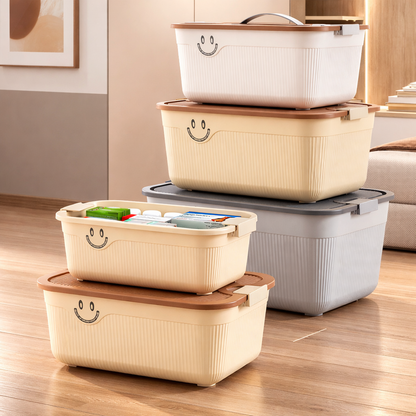 Cute Bear Design Storage Bins